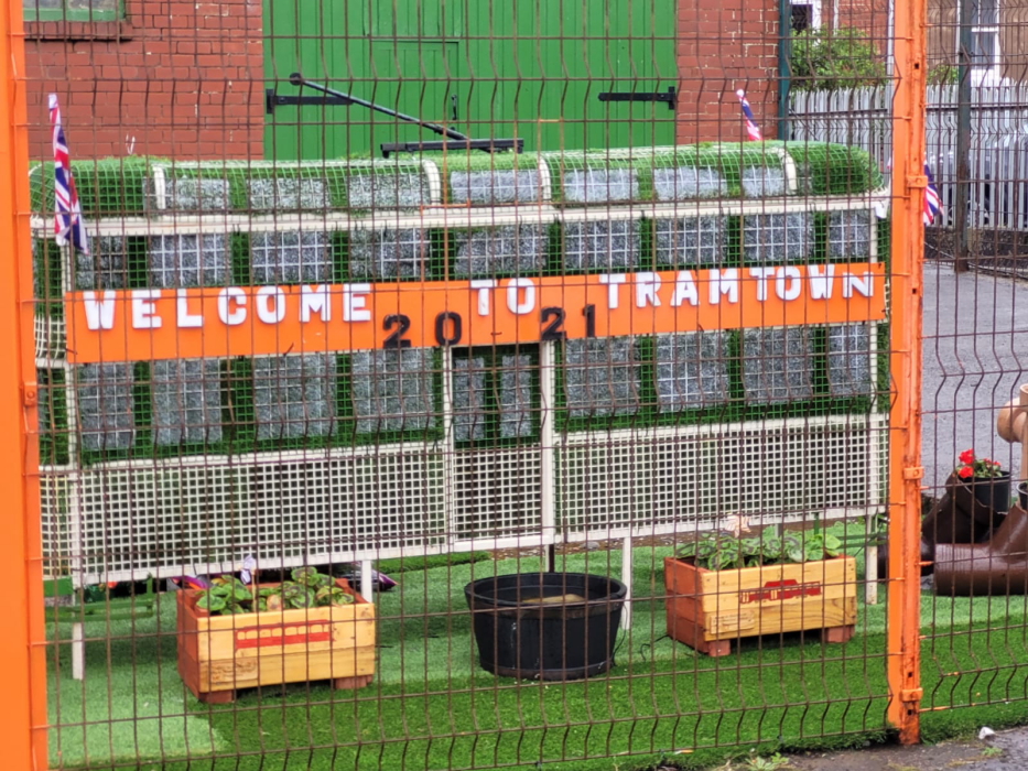 Blackpool Tramtown Depot Welcome 