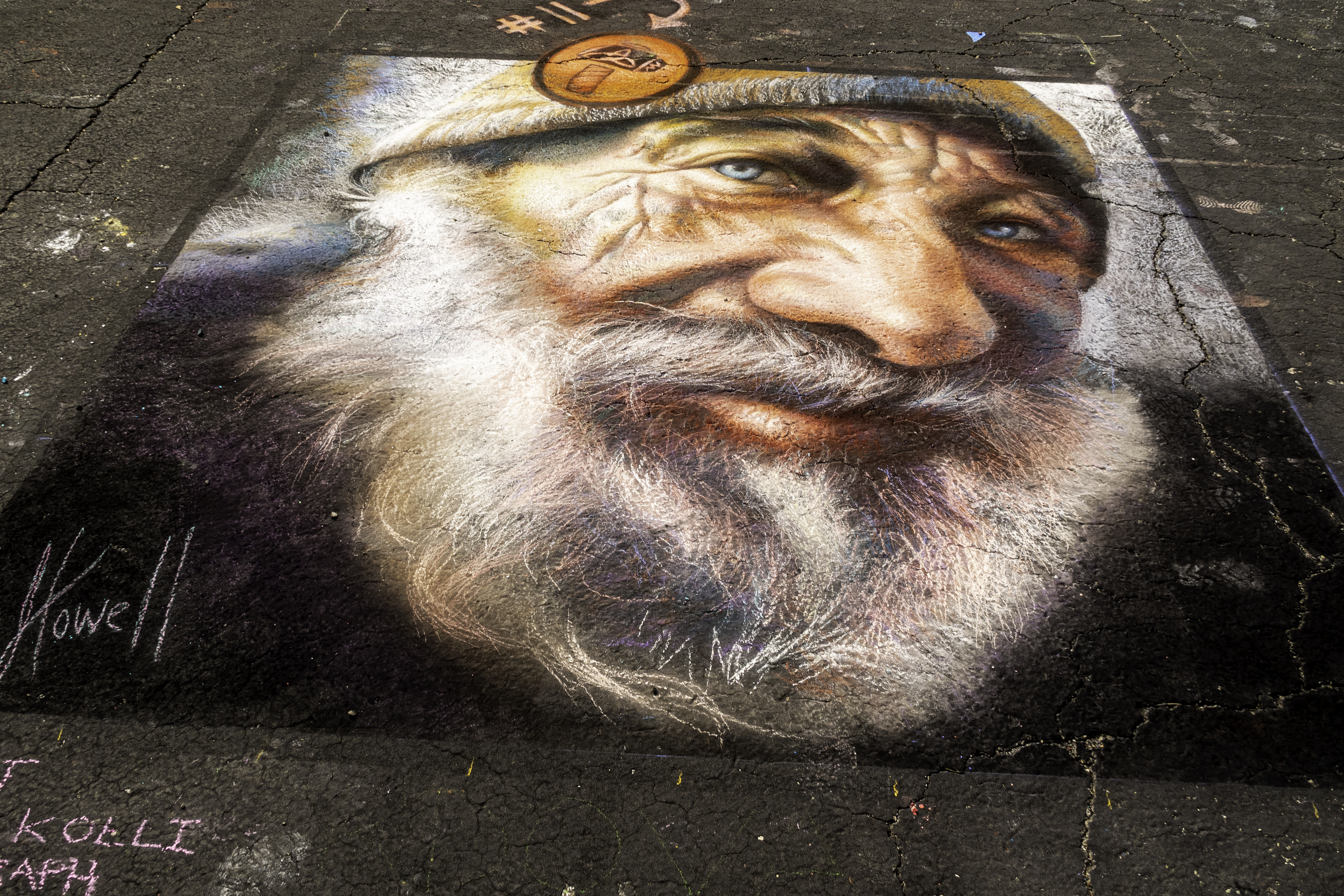 Chalk drawing  