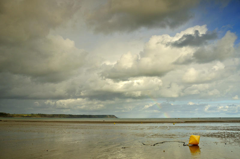 Rain clouds, Oxwich Bay