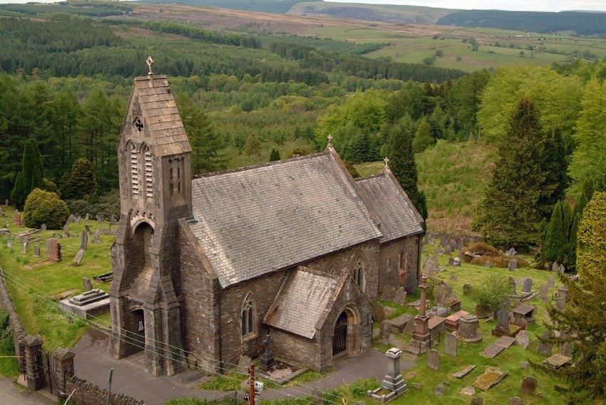 Saint Gwynnos Church, Llanwonno, Mountain Ash