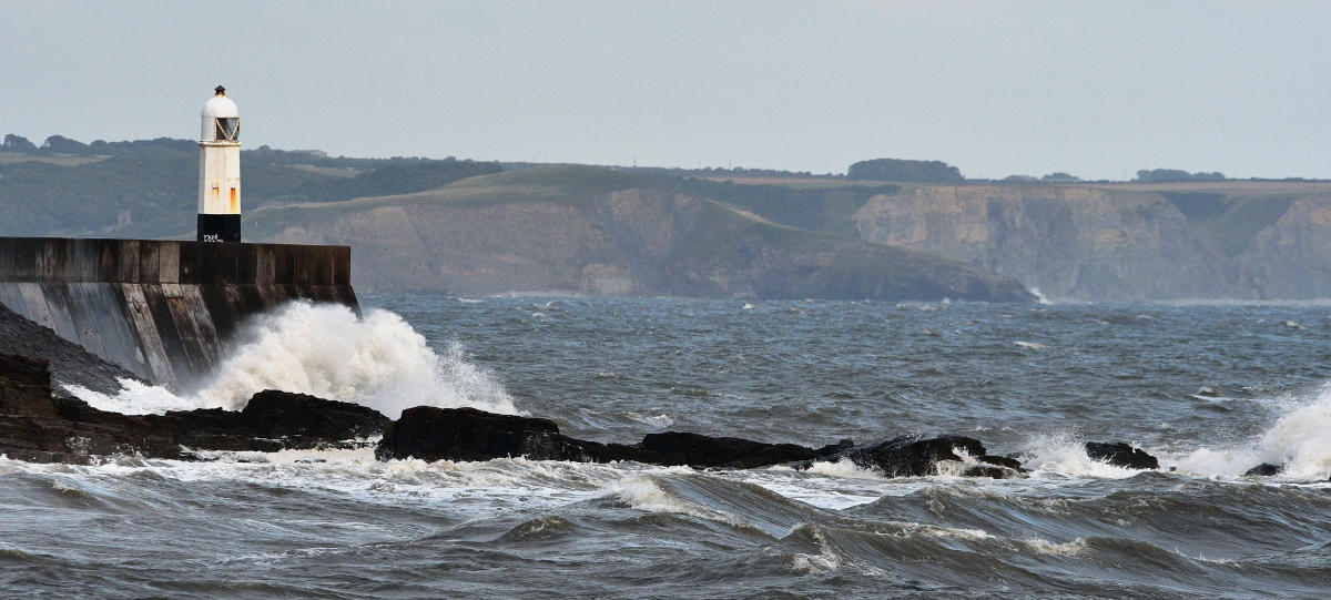 Trwyn-y-Wytch, Dunraven Bay in the distance.