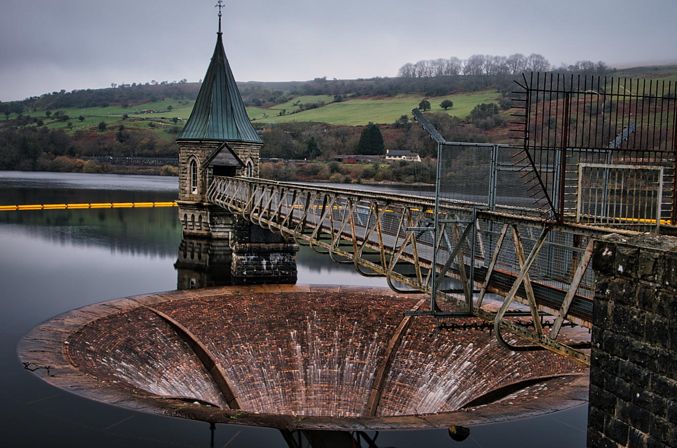 Pontsticill Reservoir.
