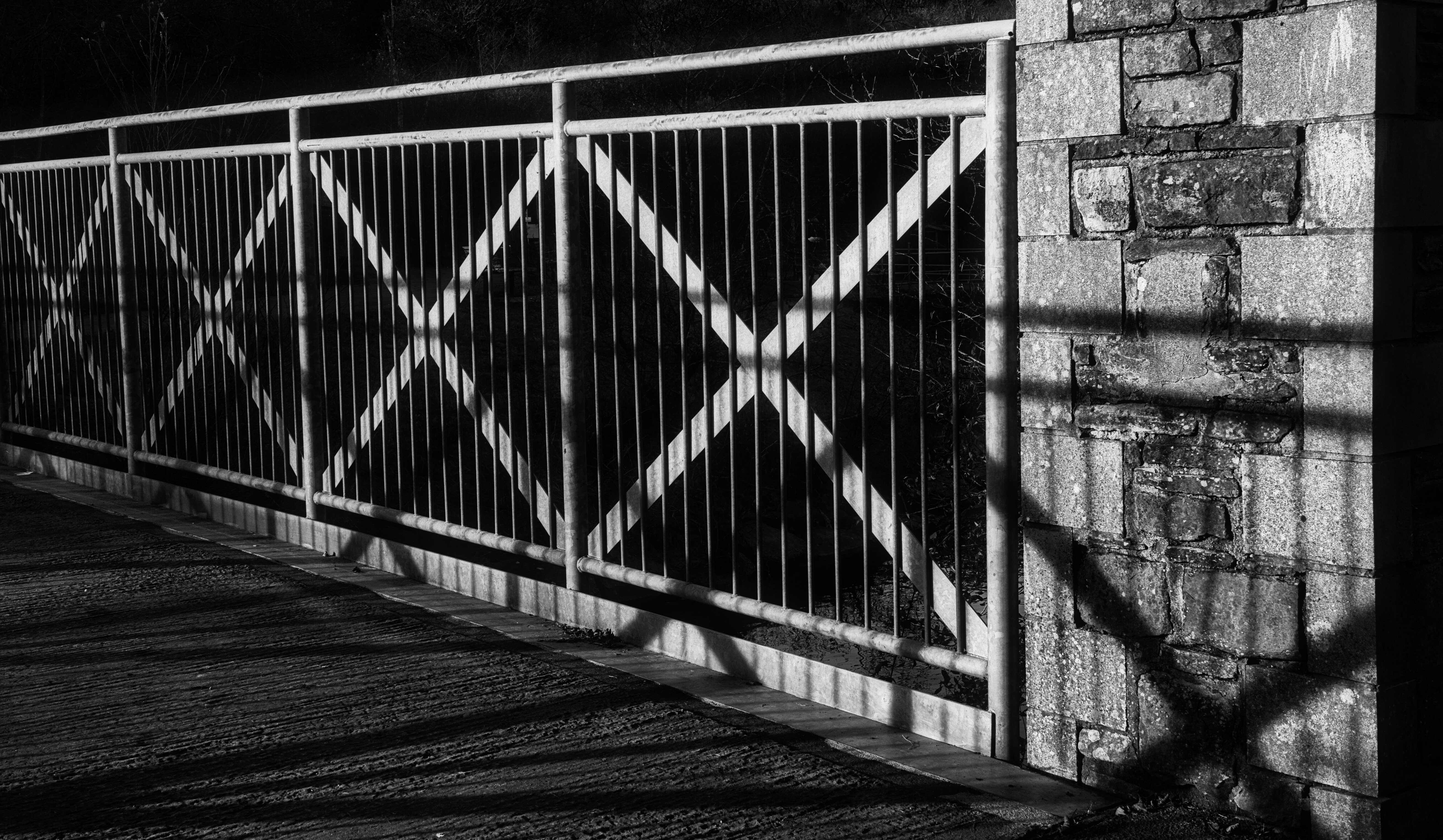 X marks the spot.