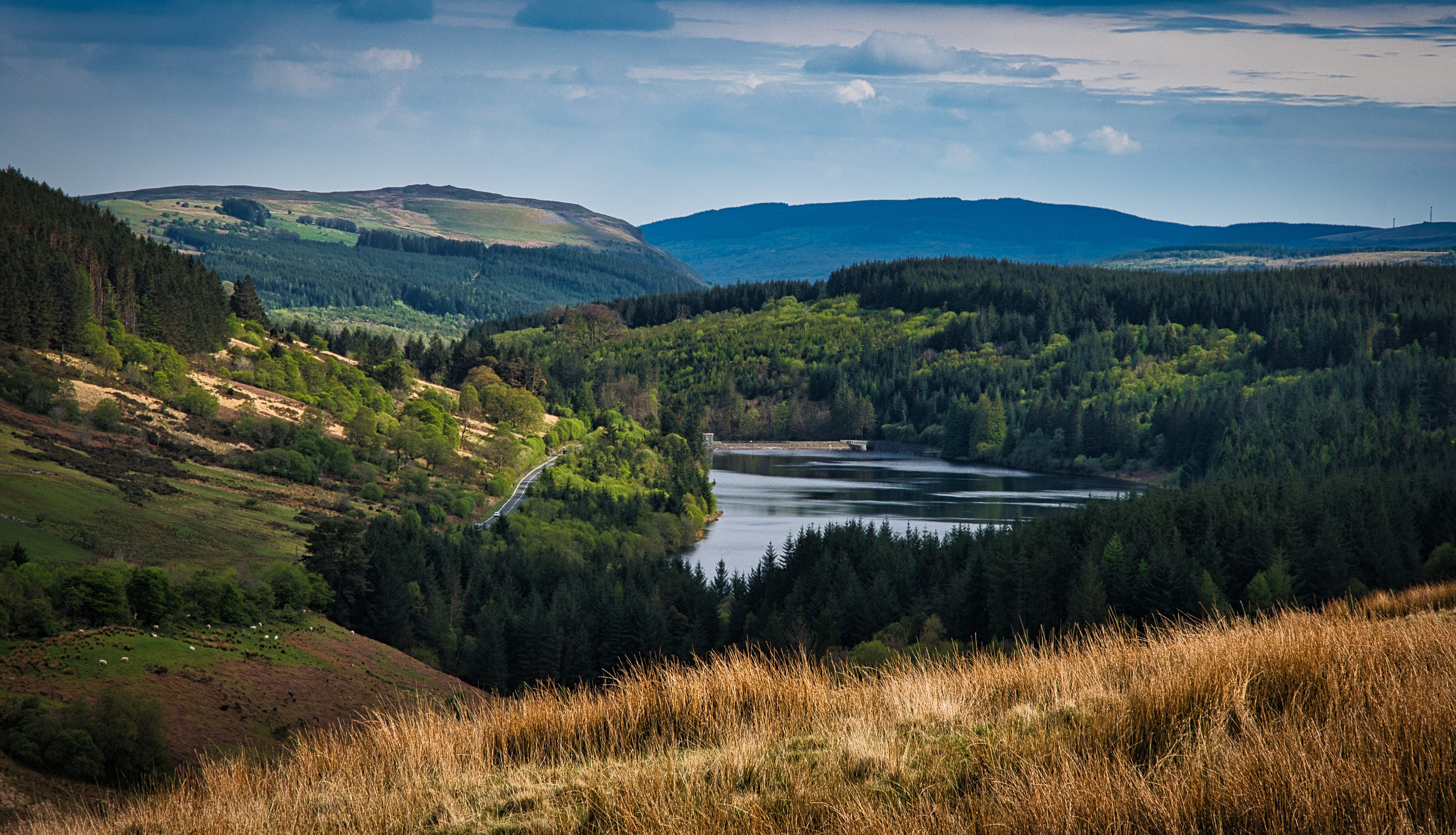Cantref Reservoir.