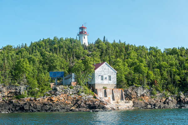 Trowbridge Lighthouse on Lake Superior