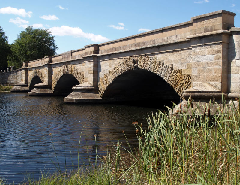 Ross Bridge, from downstream