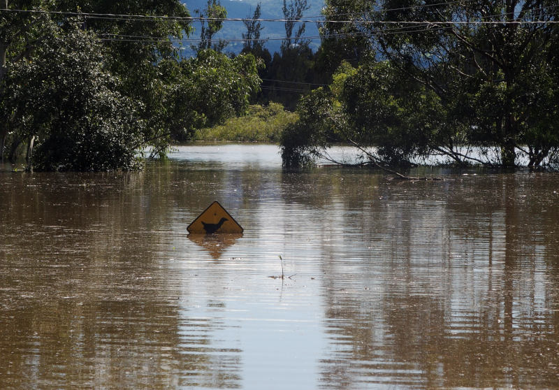 Hawkesbury River in Flood