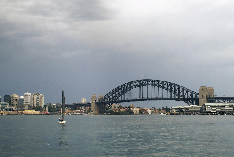The Coathanger viewed from the west