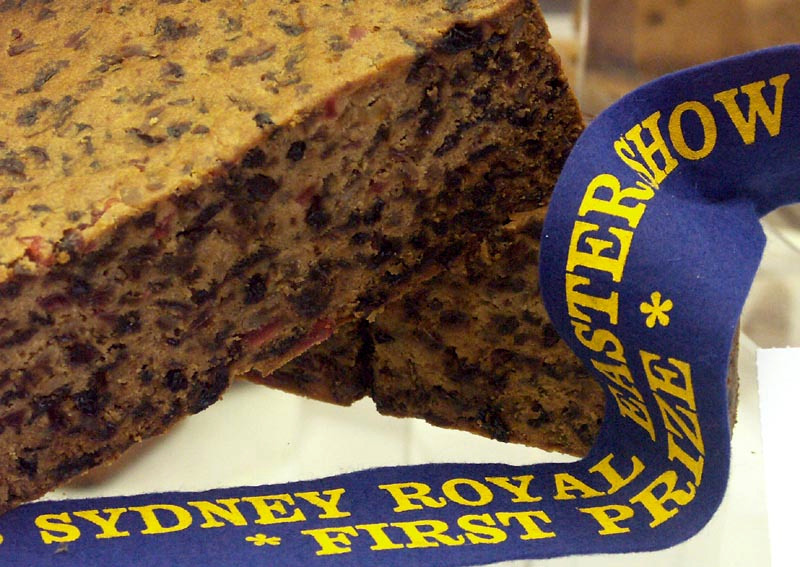 Prize-winning fruit cake