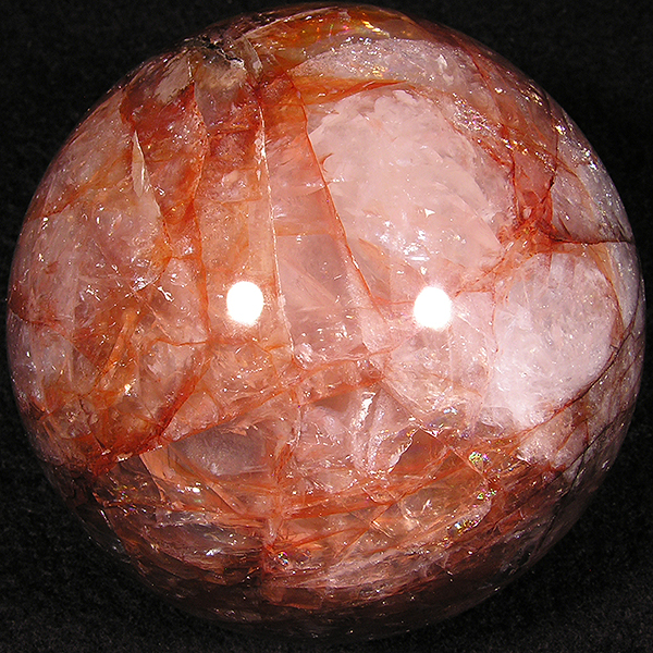 2.44: Red Fire/Hematoid Quartz - Madagascar