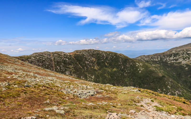 Alpine landscape and mountainous range in Mount Washington St. Park