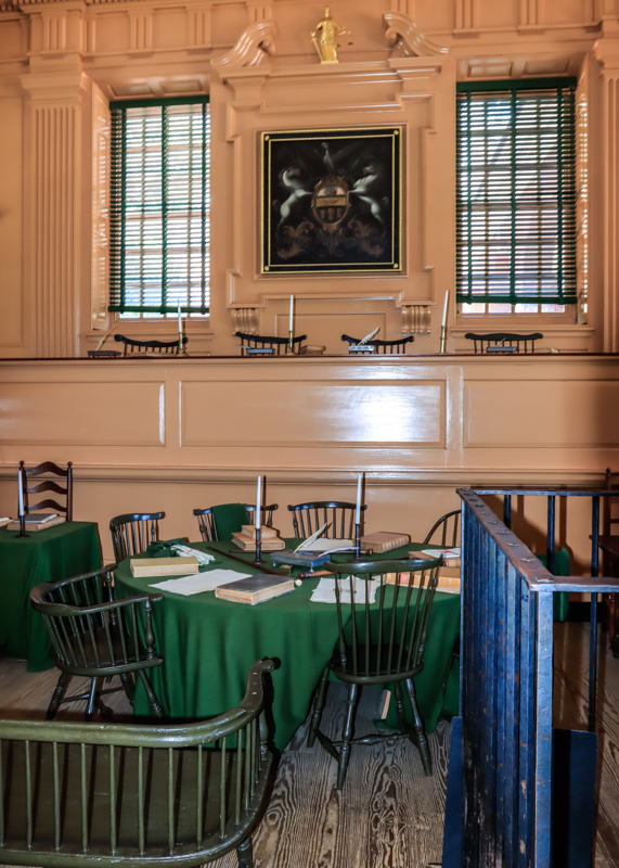 Pennsylvania Supreme Court Chamber in Independence Hall in Independence NHP