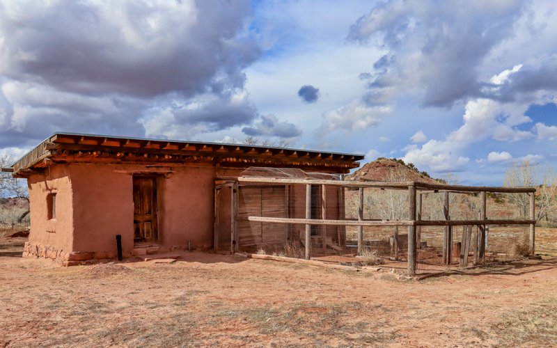 Chicken coop in Hubbell Trading Post NHS