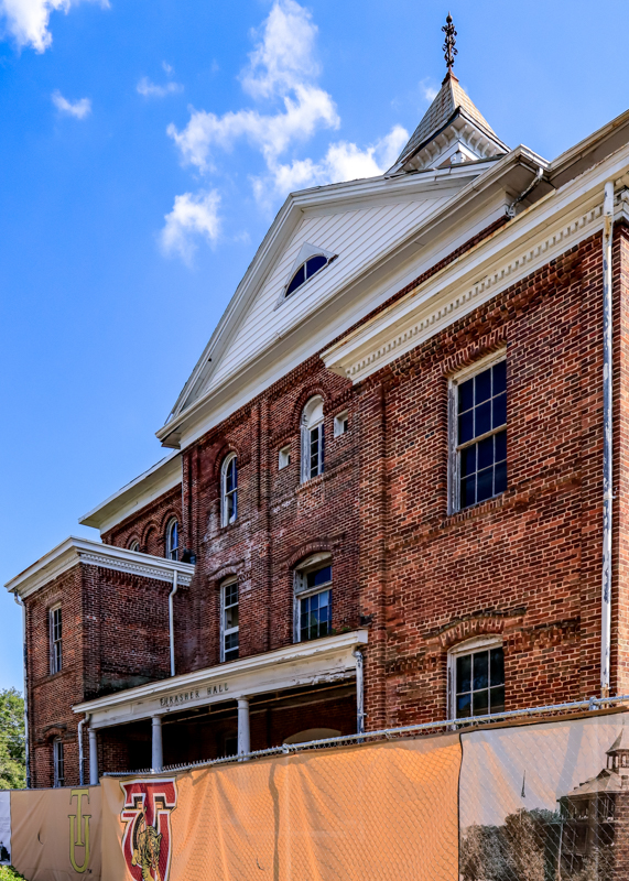 Thrasher Hall (1893) Science Hall, first science classes and laboratories in Tuskegee Institute NHS