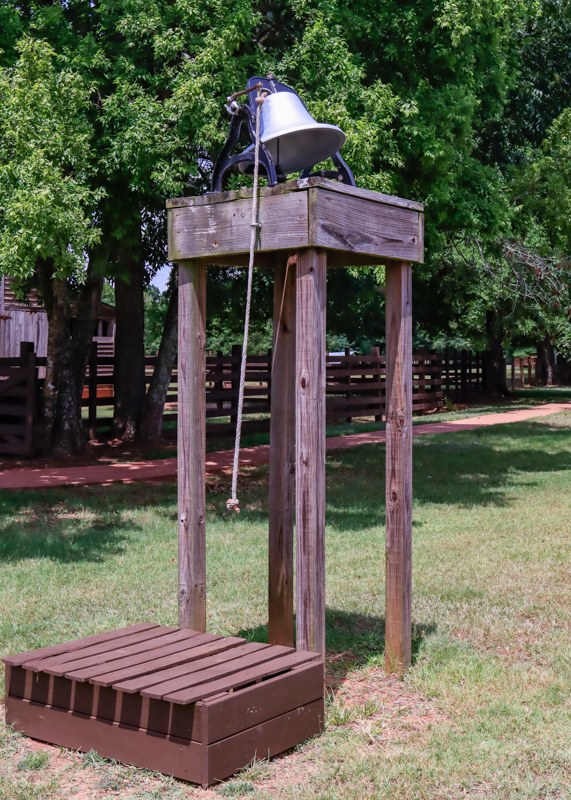 Farm bell on the Carter Farm in Jimmy Carter NHP