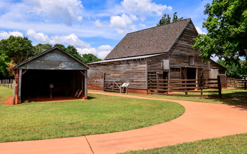 Barn on the Carter Farm in Jimmy Carter NHP