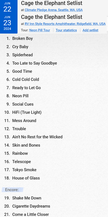 The Songs