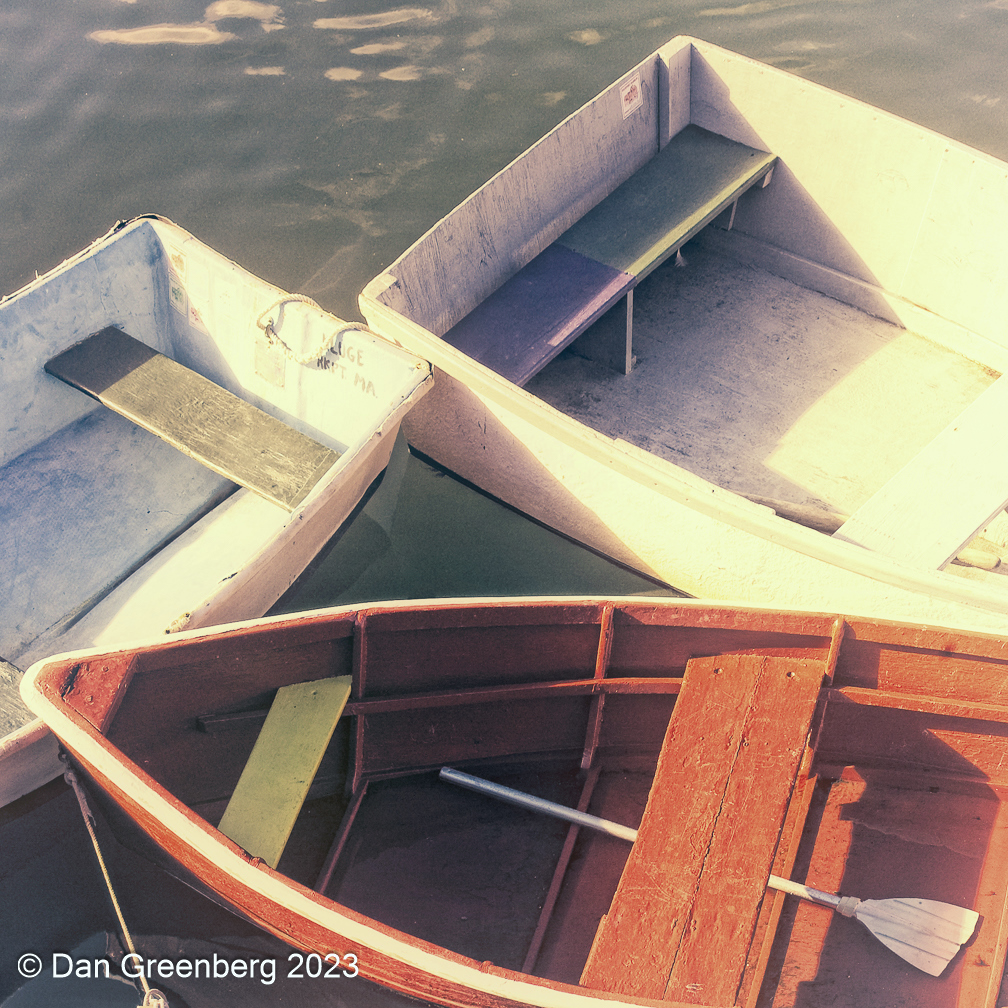 Three Rowboats