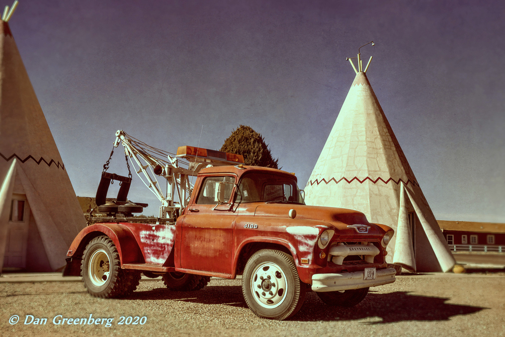 1955 Chevy 4100 Tow Truck