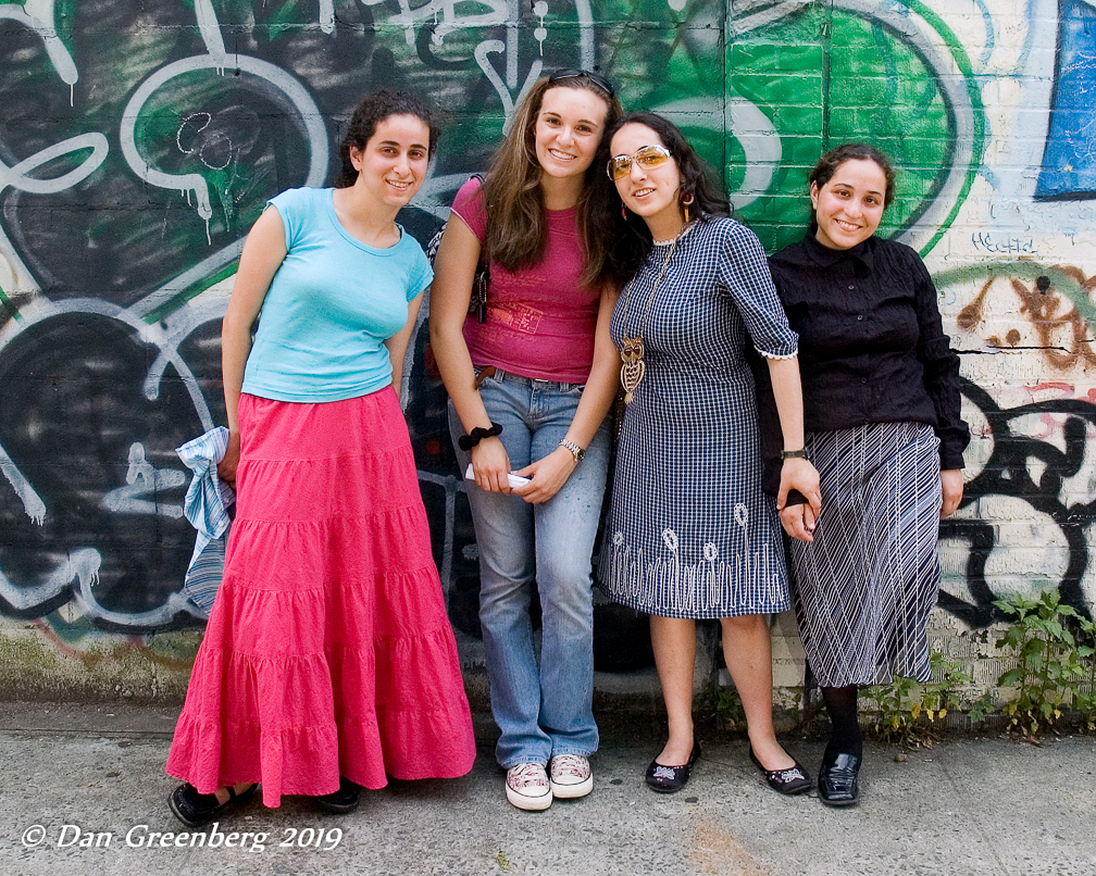 Chaya, Carly, Suri and Esti