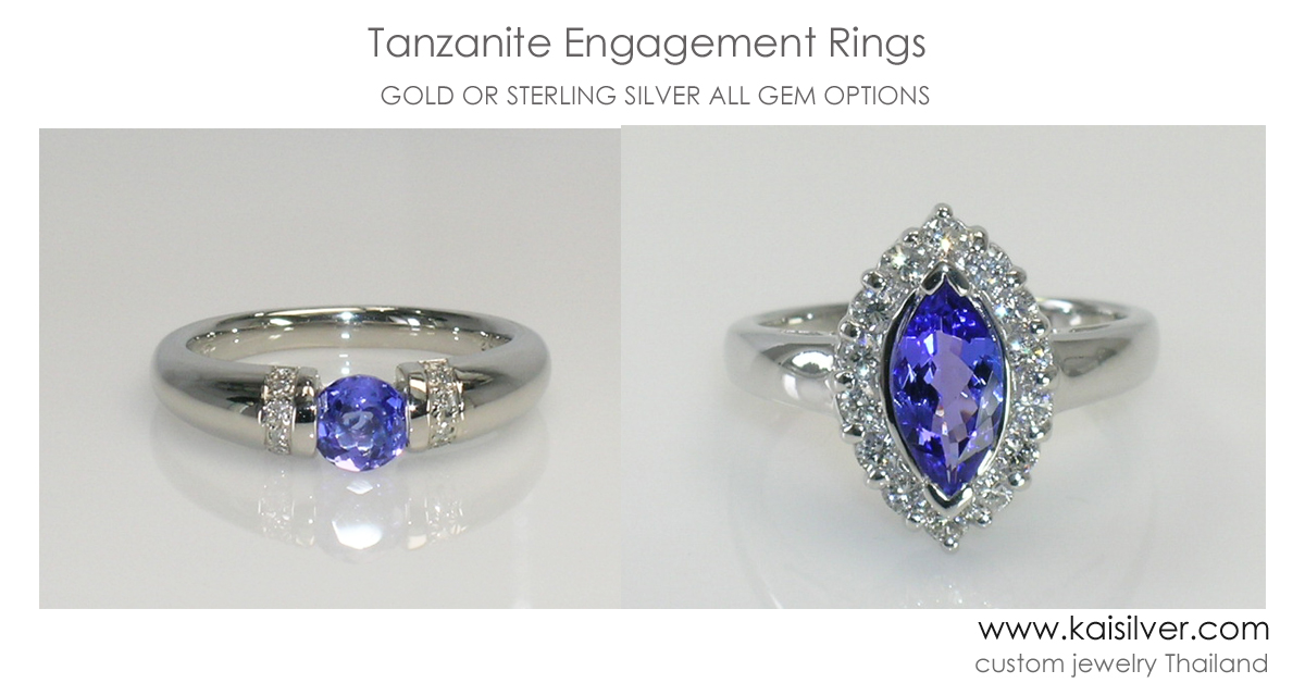 Custom Engagement Ring With Tanzanite, Suitability Of Tanzanite For An Engagement Ring
