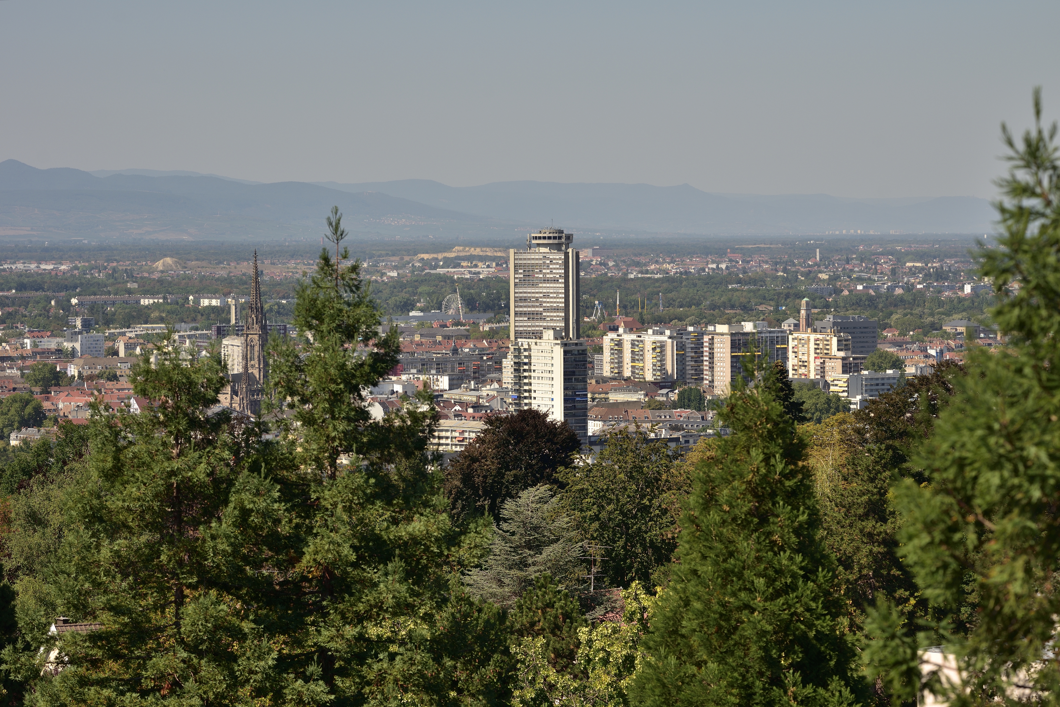 Vue depuis la Tour du Belvdre