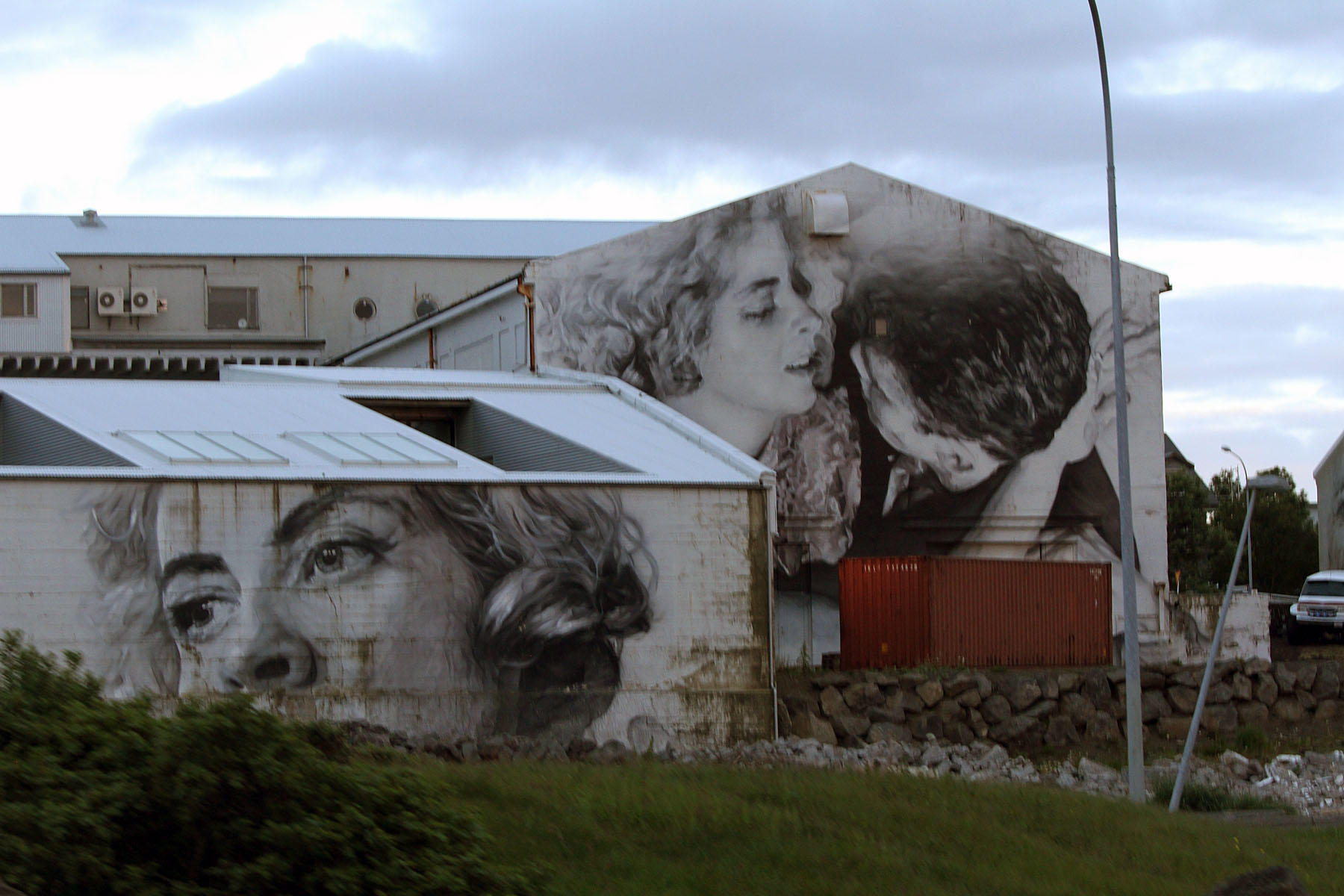  Art work near Reykjavik harbor