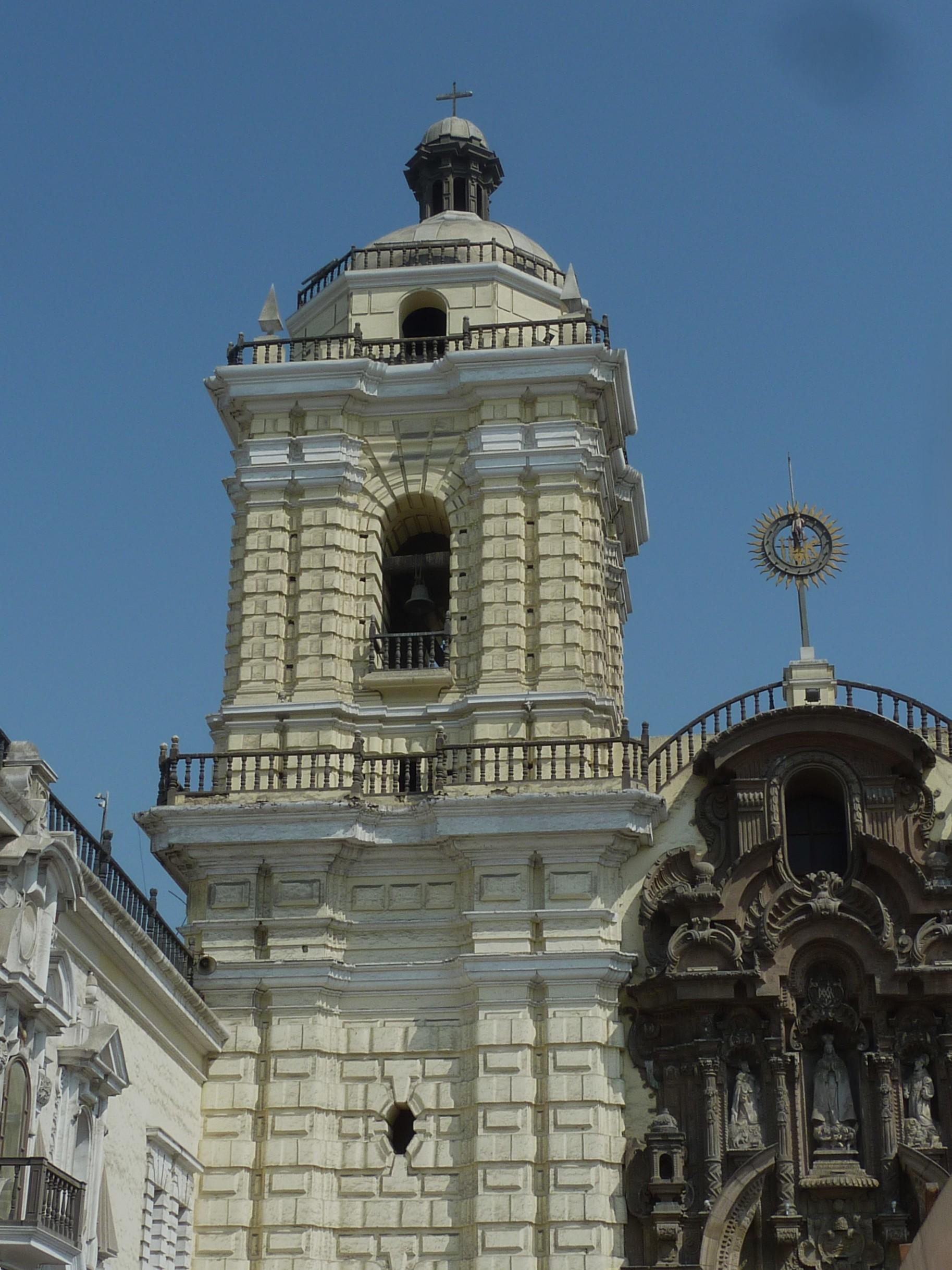  Church visit in Lima center city