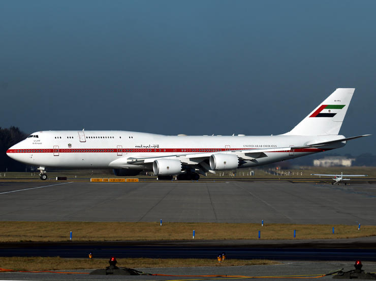 B747-800 A6-PFA