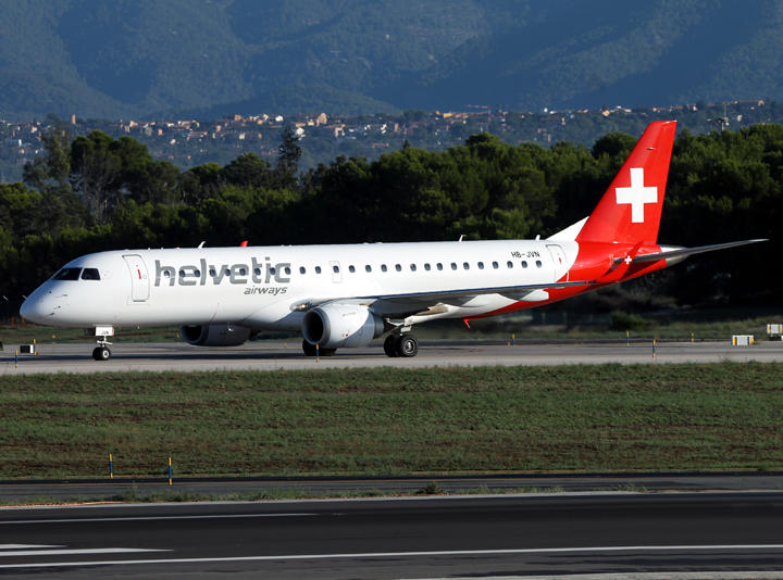 Emb 190 HB-JVN 