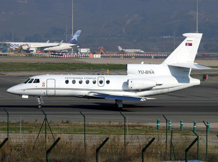 Falcon 50 YU-BNA
