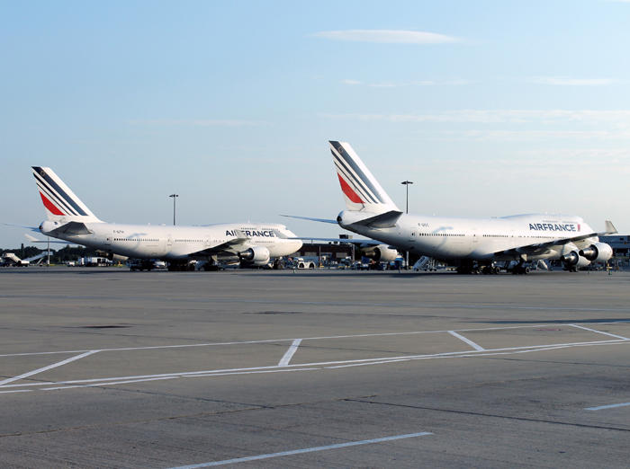at LGW for maintenance with Virgin Engineering due strikes at AF Paris