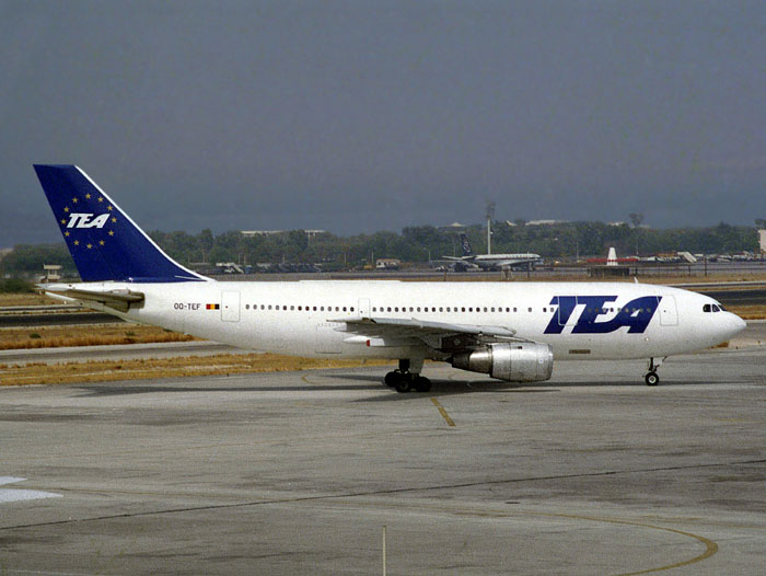 A300B4 OO-TEF