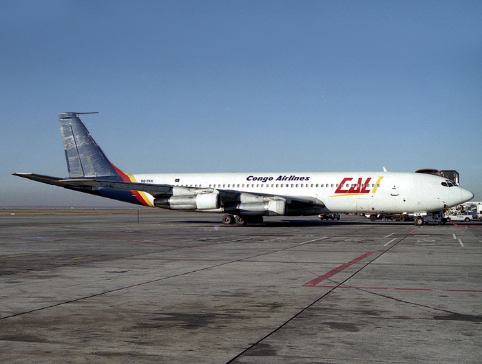 B707C 9Q-CKK