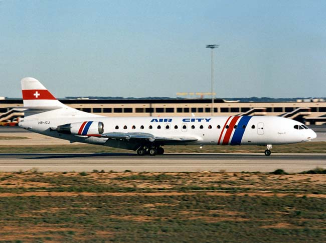 Se210 Caravelle HB-ICJ