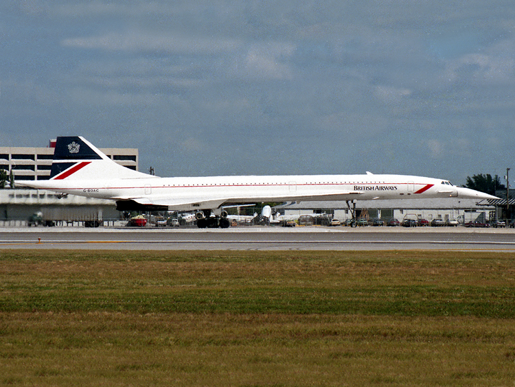 SST Concorde G-BOAC