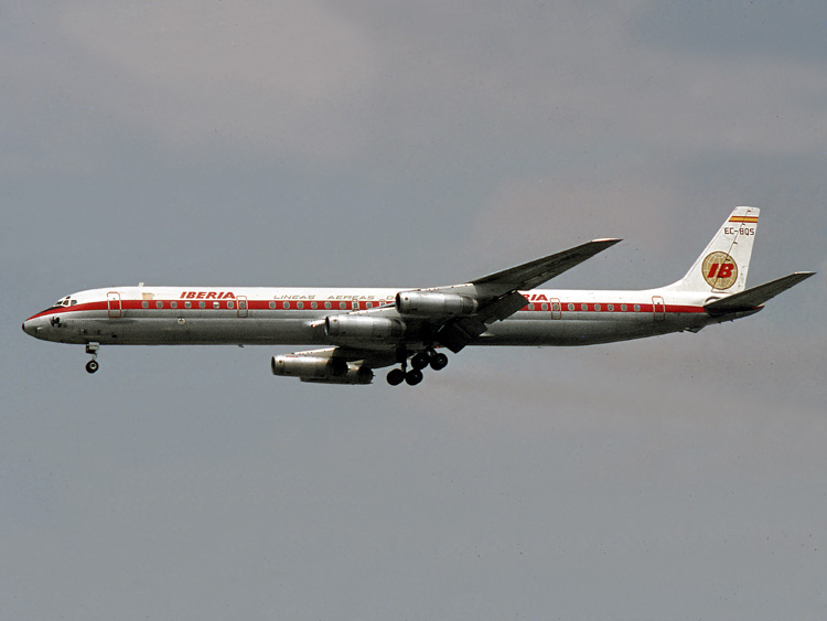 Douglas DC8-63 EC-BQS