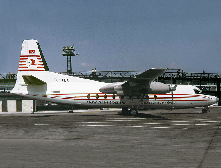 Fokker F27 Friendship  TC-TEK 