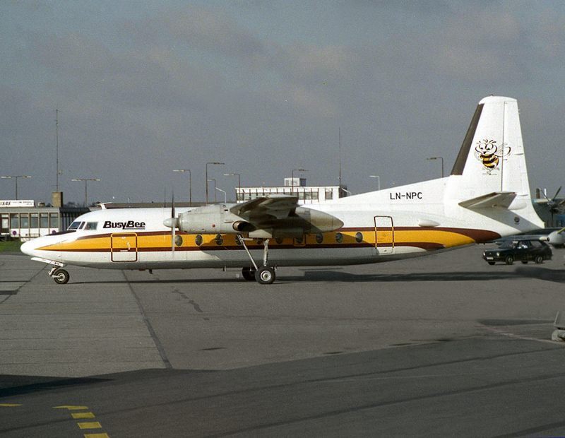 Fokker F27 Friendship LN-NPC 