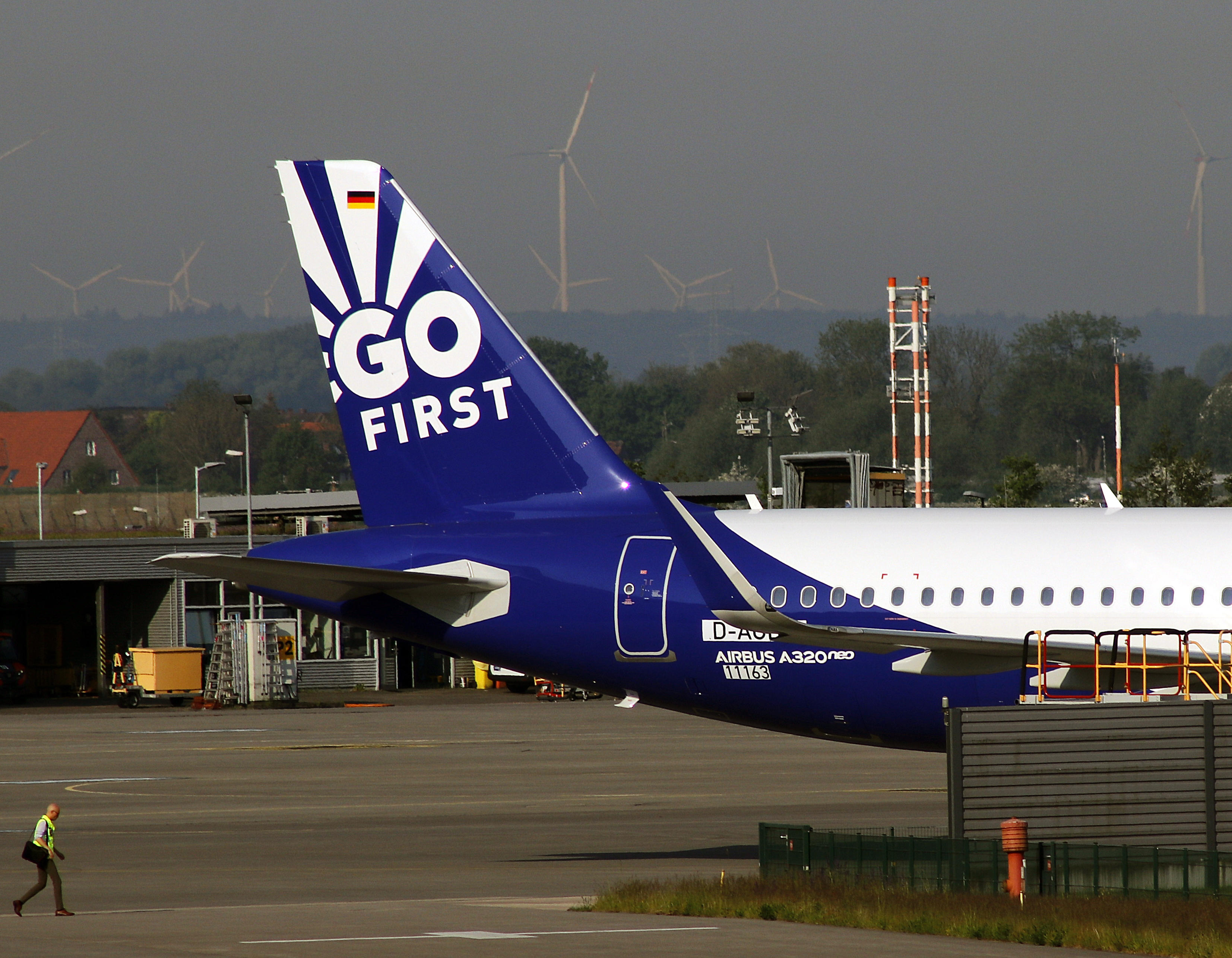 GO FIRST fin
