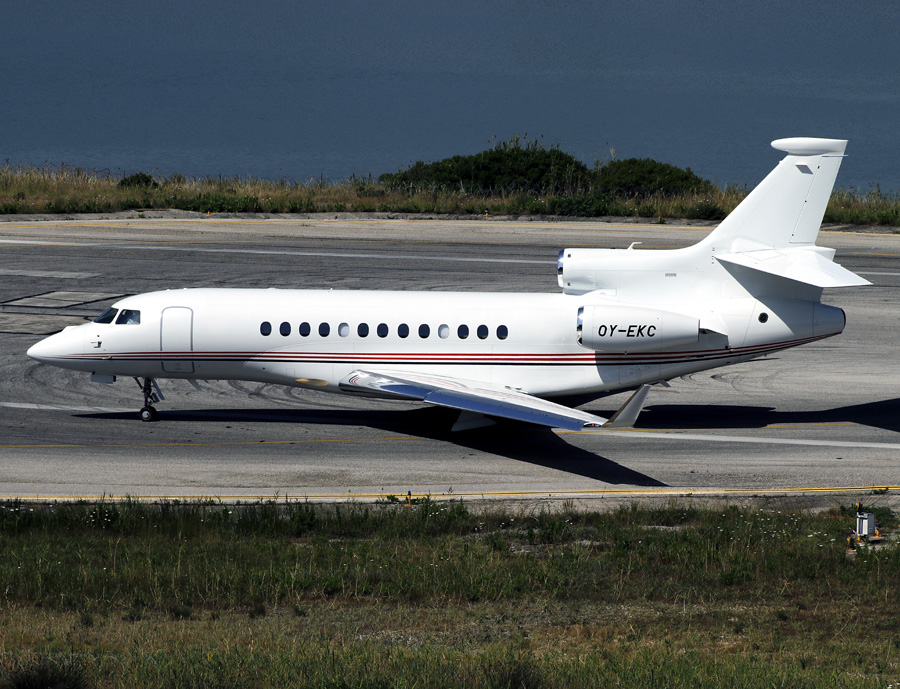 Falcon 7X OY-EKC