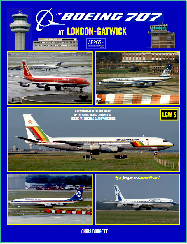 Boeing 707 at London-Gatwick. Expected in 2025