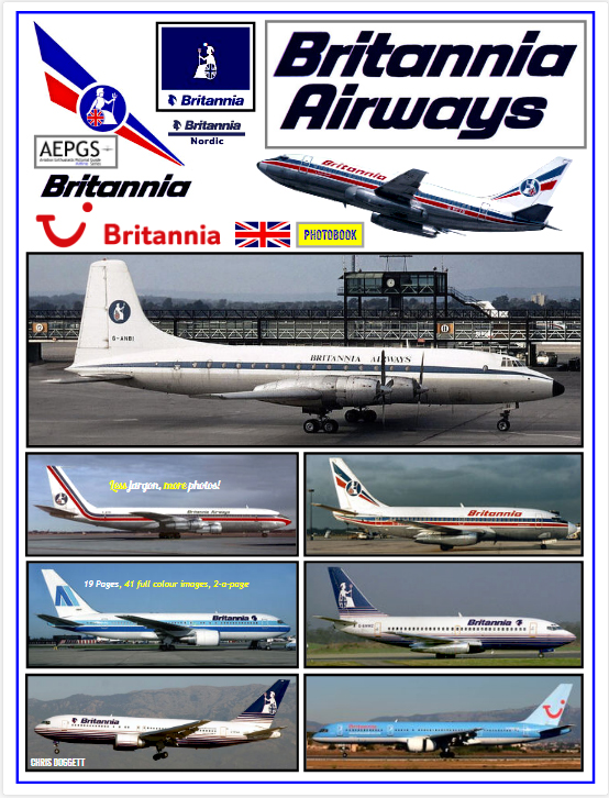 Britannia Airways UK (Photobook) Available now!