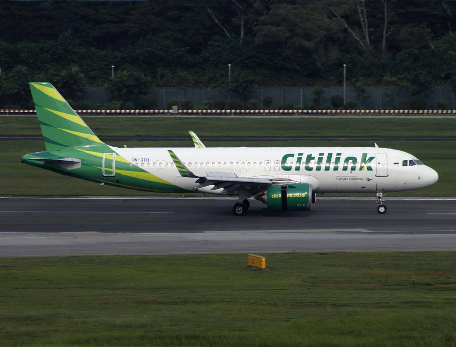 Airbus A320N PK-GTH 