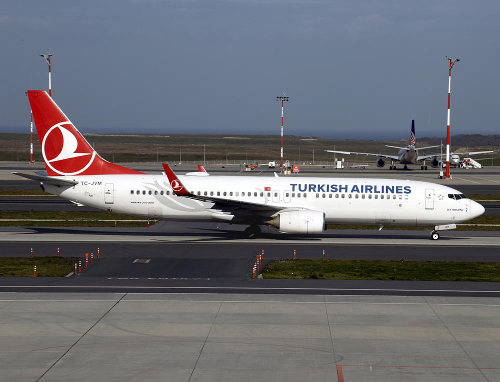 B737-800 TC-JVM 
