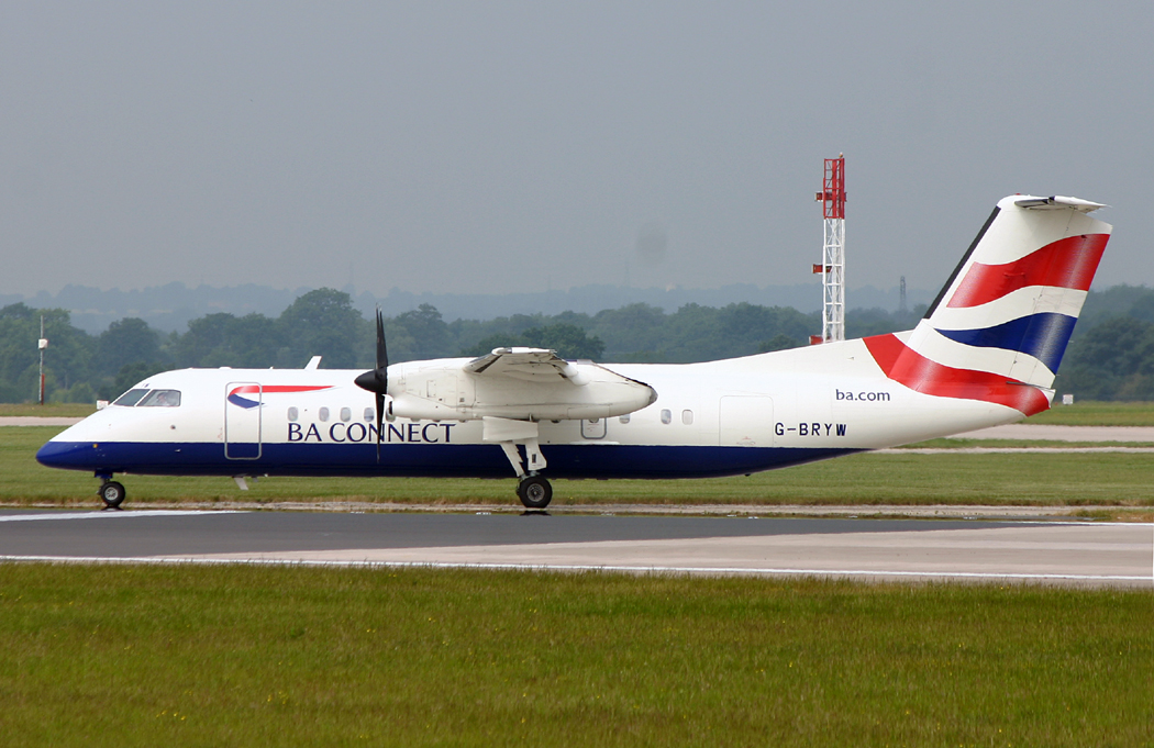 DHC8-300 G-BRYW