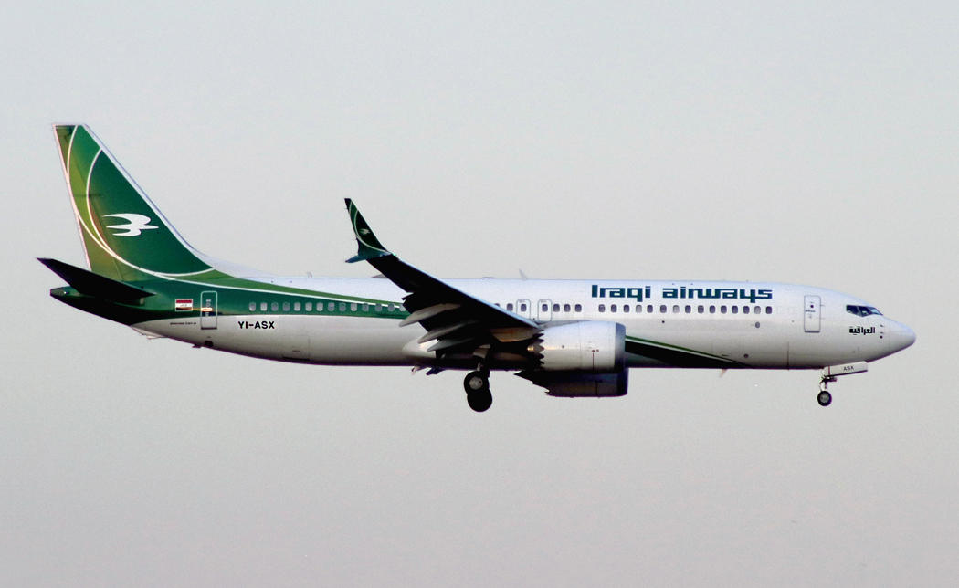 B737 Max 8 YI-ASX 