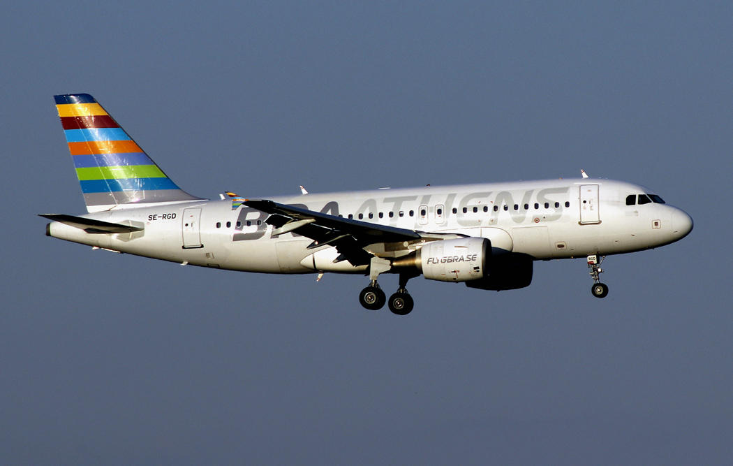 Airbus A319-100 SE-RGD 