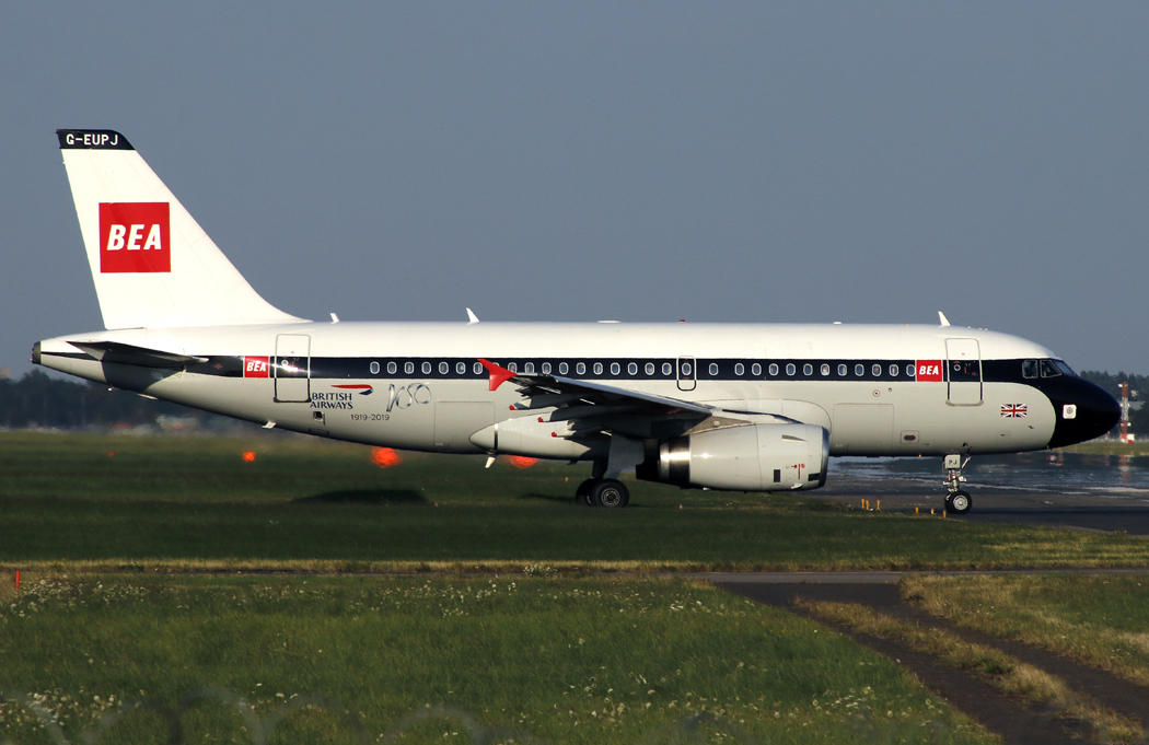 Airbus A319 G-EUPJ 