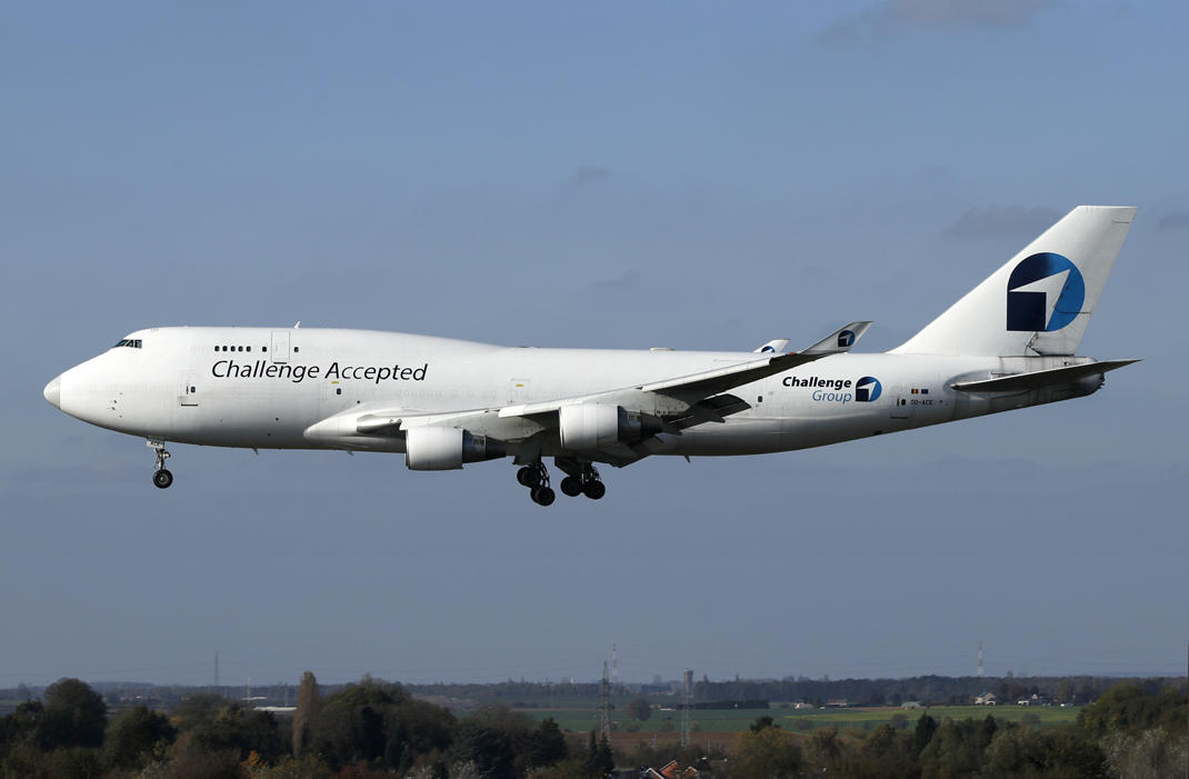Boeing 747-400F OO-ACE 